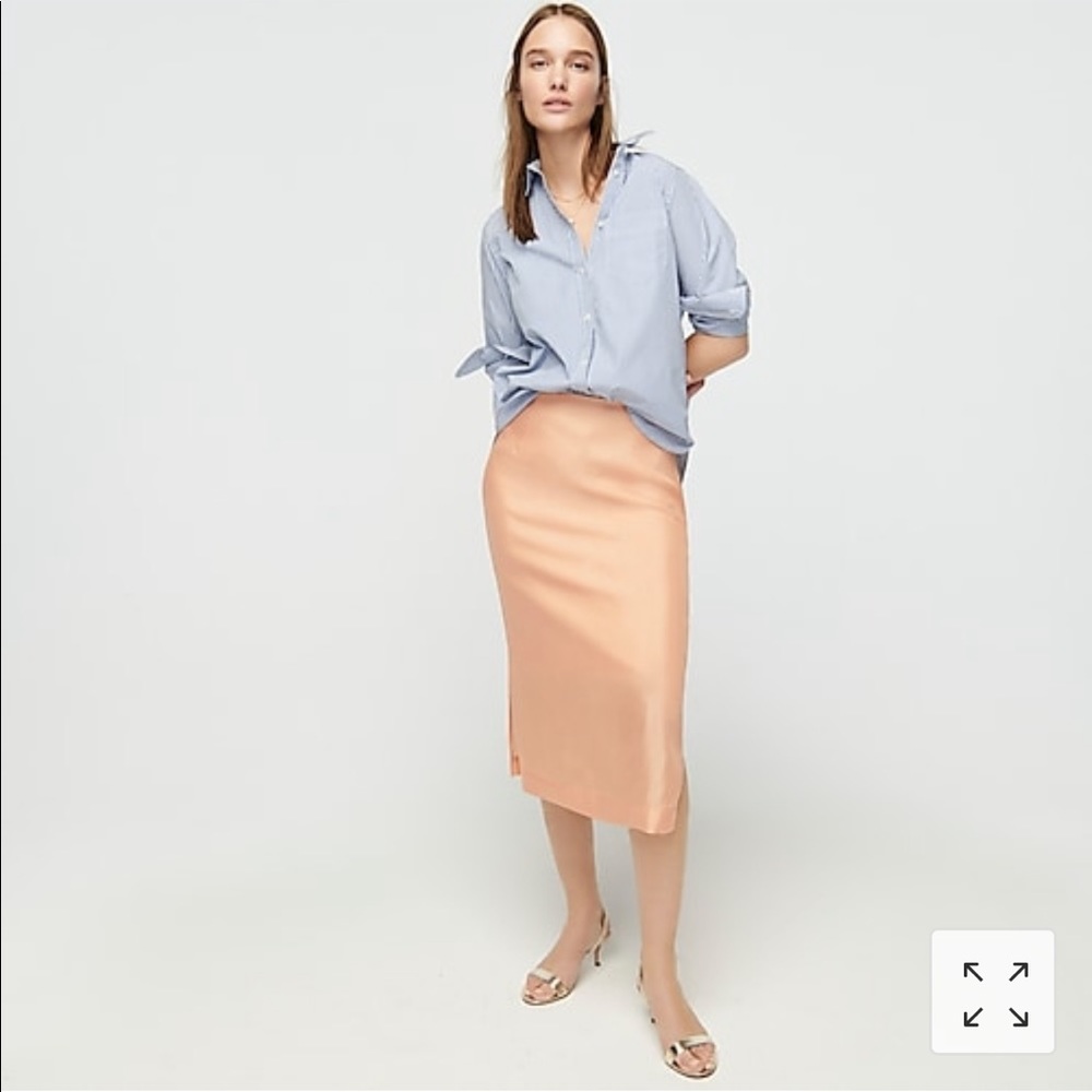 J. Crew Silk Organza Slip skirt — BRAND NEW!!!